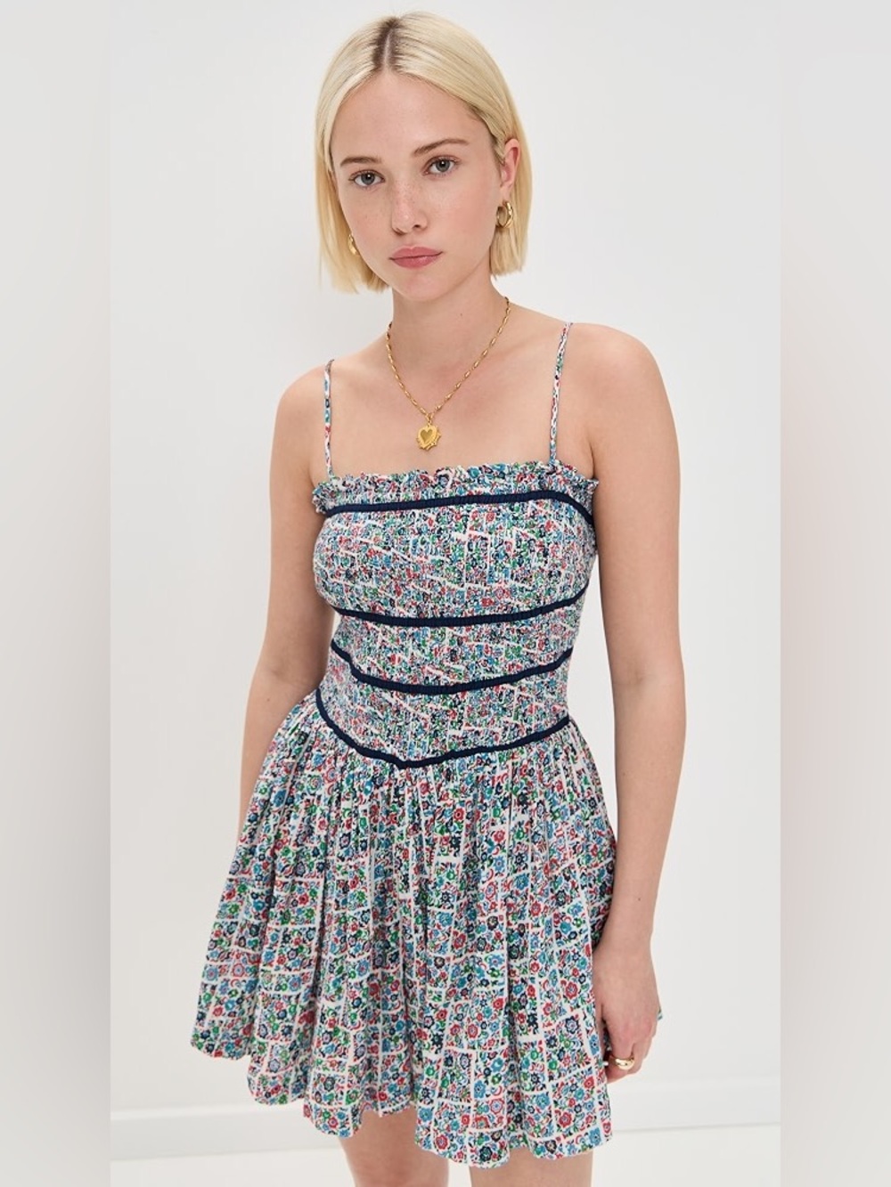 Free People Bali Checked Out
Printed Romper |
